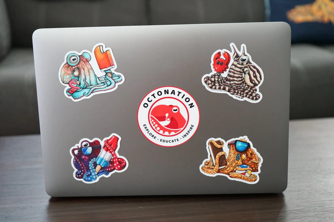 Octopus Stickers by OctoNation - The Largest Octopus Fan Club! – OctoNation  - OctopusFanClub