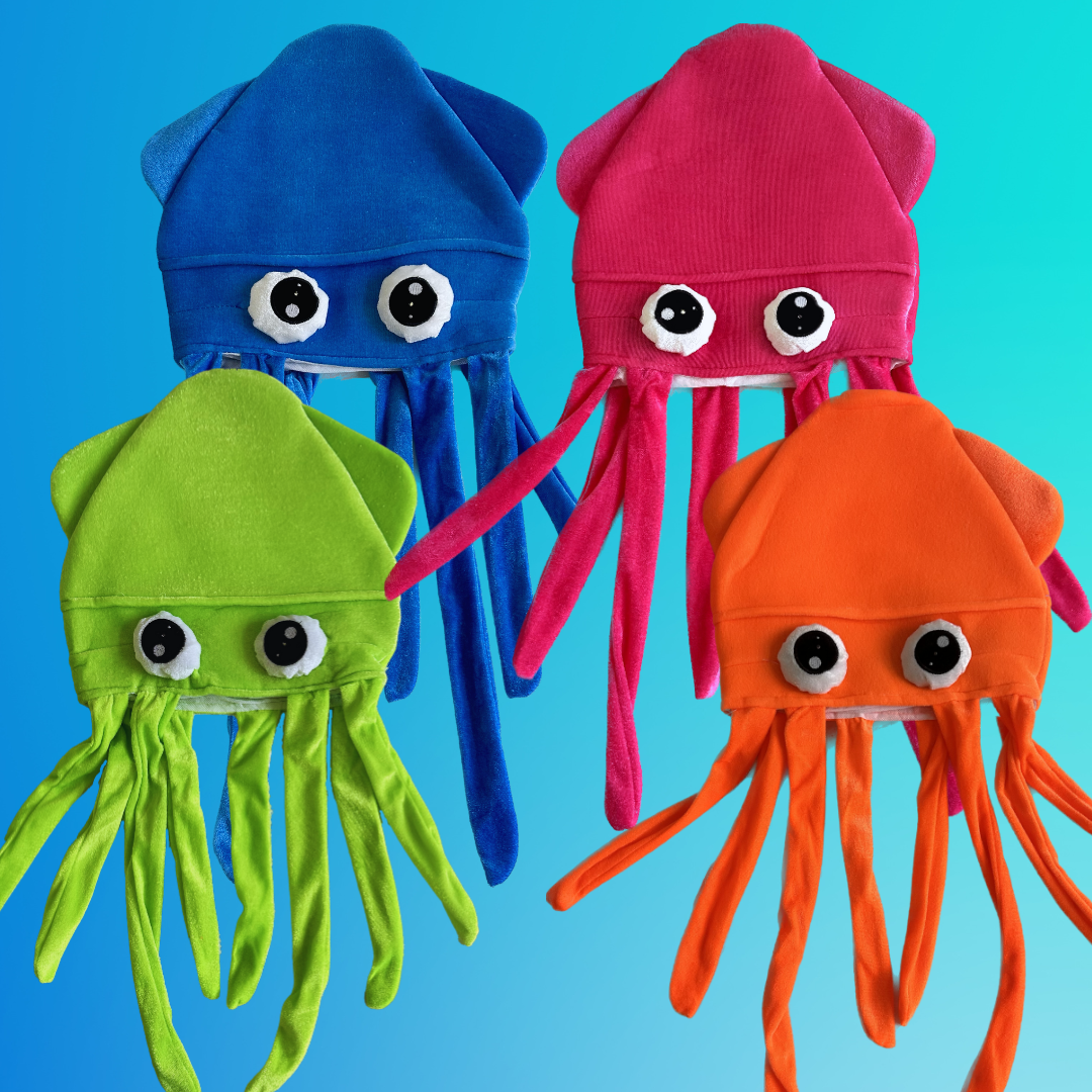 Light up squid discount hat