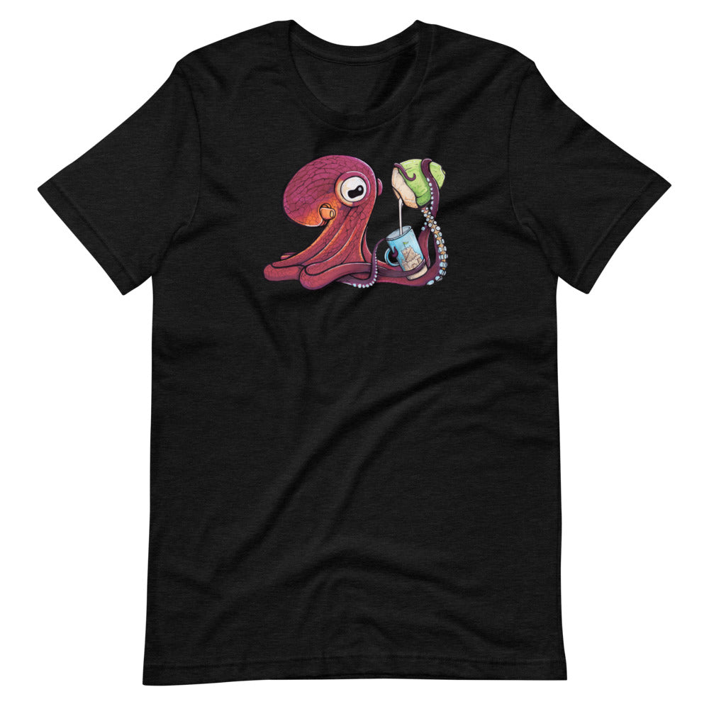 T Shirt with Short Sleeve, Octopus