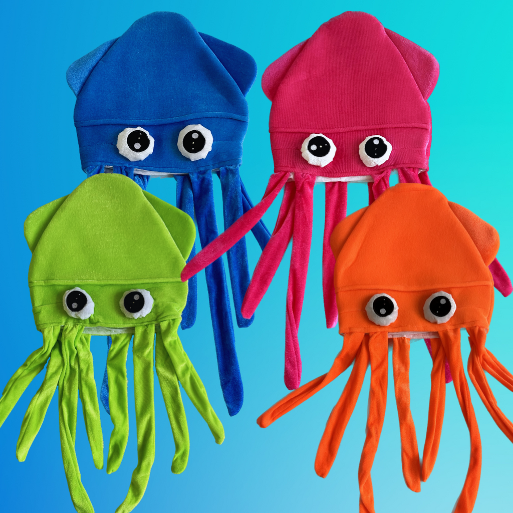 Light up squid clearance hat